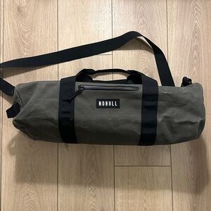 NOBULL Olive Green Duffel with Black Straps